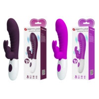 Pretty Love Naughty Bunny - Vibrador Ponto G e Estimulador Clitoriano com 30 Modos Pretty Love Naughty Bunny - Vibrador Ponto G e Estimulador Clitoriano com 30 Modos