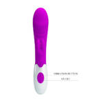 Pretty Love Naughty Bunny - Vibrador Ponto G e Estimulador Clitoriano com 30 Modos
