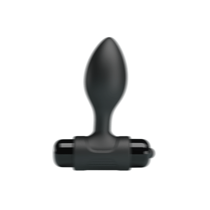 Pretty Love Vibro Butt Plug - Plug Anal em Silicone Macio com Cápsula Vibratória