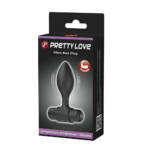 Pretty Love Vibro Butt Plug - Plug Anal em Silicone Macio com Cápsula Vibratória
