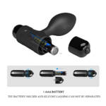 Pretty Love Vibro Butt Plug - Plug Anal em Silicone Macio com Cápsula Vibratória