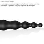 Plug Anal em Silicone Escalonado com 10 Modos de Vibração - YOUVIBE