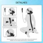 Kit de Brinquedos Sexuais BDSM Bondage com Corrente de Tração e Venda – YOUVIBE