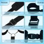 Kit de Brinquedos Sexuais BDSM Bondage com Corrente de Tração e Venda – YOUVIBE