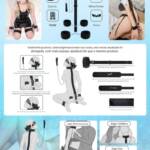 Kit de Brinquedos Sexuais BDSM Bondage com Corrente de Tração e Venda – YOUVIBE