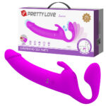 Pretty Love Zanini - Vibrador Strapless Recarregável com 10 Modos de Vibração