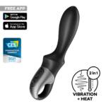 Satisfyer Heat Climax - Vibrador Anal com 12 Modos de Vibração e Aquecimento e Controle via APP