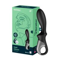 Satisfyer Heat Climax - Vibrador Anal com 12 Modos de Vibração e Aquecimento e Controle via APP Satisfyer Heat Climax - Vibrador Anal com 12 Modos de Vibração e Aquecimento e Controle via APP