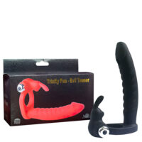 Aphrodisia - Anel Companheiro Vibratório Coelhinho com 10 Modos de Prazer Aphrodisia - Anel Companheiro Vibratório Coelhinho com 10 Modos de Prazer