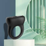 Anel Peniano em Silicone com Estimulador Clitoriano Recarregável