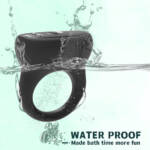 Anel Peniano em Silicone com Estimulador Clitoriano Recarregável