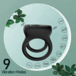 Anel Peniano Duplo com 9 Modos de Vibração