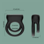 Anel Peniano Duplo com 9 Modos de Vibração