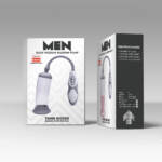 Bomba Peniana Elétrica Recarregável com 4 Modos de Sucção e 4 Intensidades de Sucção