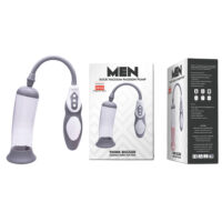 Bomba Peniana Elétrica Recarregável com 4 Modos de Sucção e 4 Intensidades de Sucção Bomba Peniana Elétrica Recarregável com 4 Modos de Sucção e 4 Intensidades de Sucção
