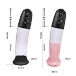 Bomba Peniana Elétrica Recarregável com 4 Modos de Sucção e 4 Intensidades