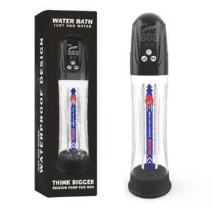 Bomba Peniana Elétrica Recarregável com Painel em LCD