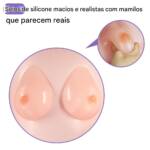 Boneca do Amor Inflável Realista – Silicone Boobie Super Love Doll