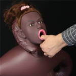 Boneca do Amor Inflável Realista Suporta até 113 kg – Cowgirl Style Love Doll