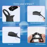 Meia Capa Peniana com 10 Modos de Vibração