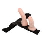 Cinta Peniana com Plug Vaginal em Cyberskin – BAILE