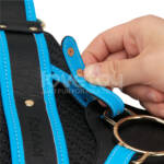 Cinta Peniana Ajustável Reforçada com Pênis e 10 Modos de Vibração – 22x4,5 cm