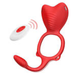 Cinta Vibratória 2 em 1 com Estimulador Anal e Controle Remoto – Janice