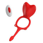 Cinta Vibratória 2 em 1 com Estimulador Anal e Controle Remoto – Janice