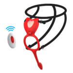 Cinta Vibratória 2 em 1 com Estimulador Anal e Controle Remoto – Janice