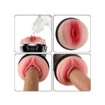 Masturbador Masculino em Formato de Lanterna – Cyberskin Vagina