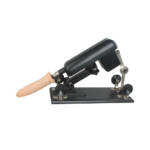 Máquina do Sexo Multivelocidade com 2 Pênis e 1 Vibrador Anal