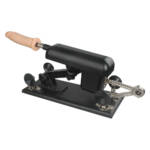 Máquina do Sexo Multivelocidade com 2 Pênis e 1 Vibrador Anal