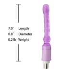 Máquina do Sexo Multivelocidade com 2 Pênis e 1 Vibrador Anal