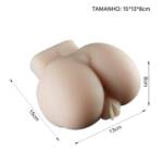 Masturbador Masculino em Formato de Bunda – Vagina e Ânus