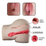 Masturbador Realístico Formato de Bunda Vagina e Ânus – Crazy Lion