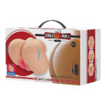 Masturbador em Formato de Bunda com Cápsula Vibratória – Crazy Bull Luna