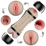 Masturbador Duplo Vagina e Ânus – Training Master