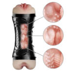 Masturbador Duplo Vagina e Ânus – Training Master
