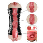 Masturbador Duplo Vagina e Boca – Training Master