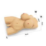 Masturbador Realístico em Cyberskin Meio Corpo – Streetgirl's #8