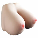 Masturbador Realístico em Formato de Seios e Vagina – CRAZY LION