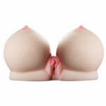 Masturbador Realístico em Formato de Seios e Vagina – CRAZY LION