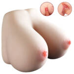 Masturbador Realístico Masculino em Formato de Seios e Vagina – Crazy Lion