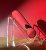 Mini Vibrador em Formato de Batom com 9 Modos de Vibração