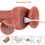 Prótese Realística com 9 Modos de Vibração e Controle Remoto