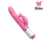 Vibrador com 7 Modos de Vibração, 3 Peças de Troca e Movimentos Vai e Vem