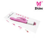 Vibrador com 7 Modos de Vibração, 3 Peças de Troca e Movimentos Vai e Vem