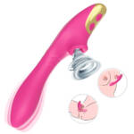 Vibrador de Ponto G e Clitóris com Pulsação