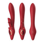 Vibrador Ponto G com Estimulador Clitoriano – 10 Modos de Vibração