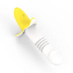 Vibrador Ponto G Vai e Vem em Formato de Banana com 12 Modos – Recarregável